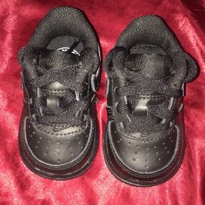 Black Air Force ones
